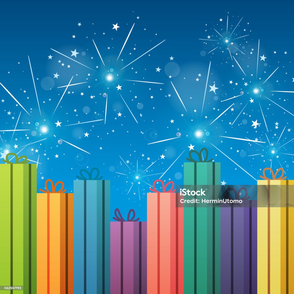 Gift Present Backdrop Stock Illustration - Download Image Now - Award ...