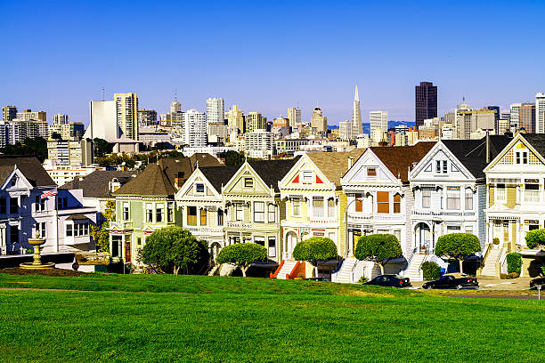 istock painted ladies San Francisco 452548447