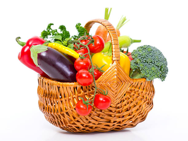 istock Fresh organic vegetables in the basket 452554025