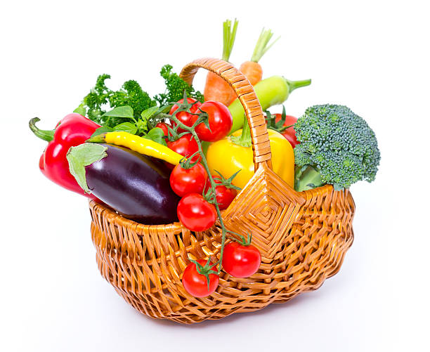 istock Fresh organic vegetables in the basket 452554537