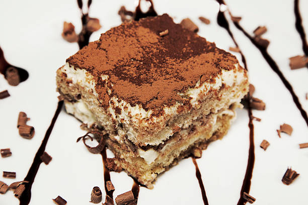 tiramisu stock photo