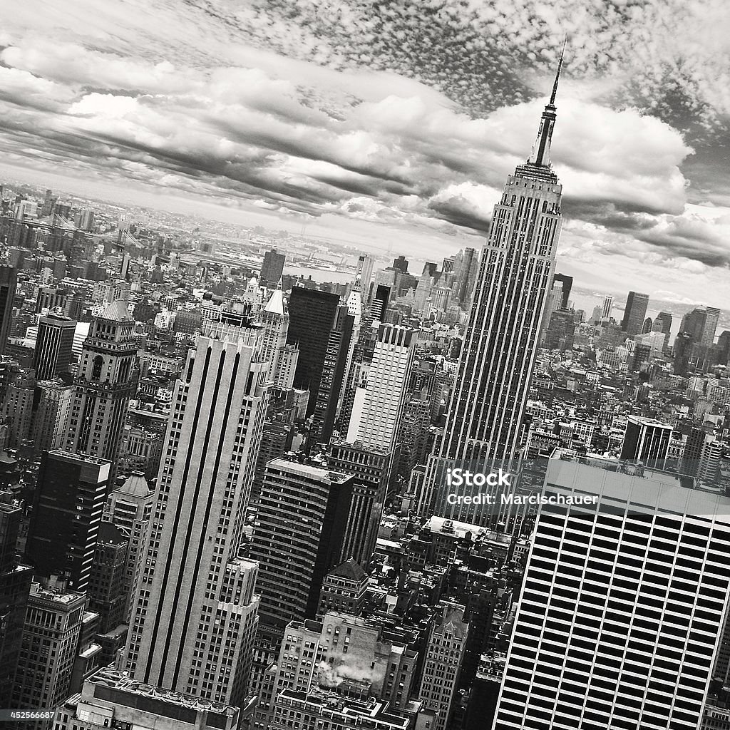 La ville de New York, noir et blanc - Photo de Adulte libre de droits