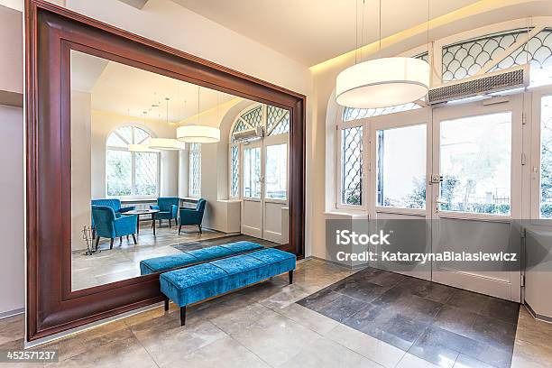 Classy Hall Stock Photo - Download Image Now - Mirror - Object, Large, Wall - Building Feature
