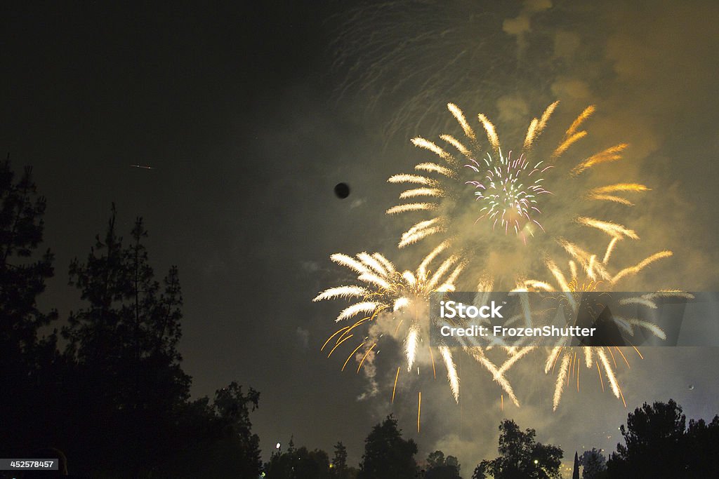 Fogos de artifício de 4 de julho a celebração de Natal e Ano Novo - Foto de stock de 4 de Julho royalty-free