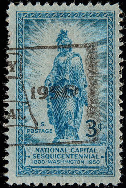 istock National Capital In Washington DC Stamp 452580633