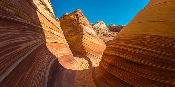 istock The Wave iconic red sandstone strata in Arizona desert wilderness 452586745