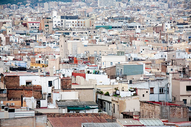 istock cityscape in Barcelona 452586953