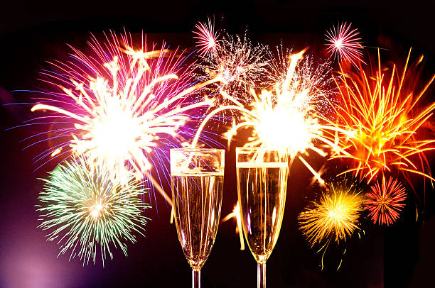 istock Celebrating New Years eve with Champagne 452589657