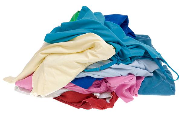 istock Pile of dirty clothes for the laundry 452591075