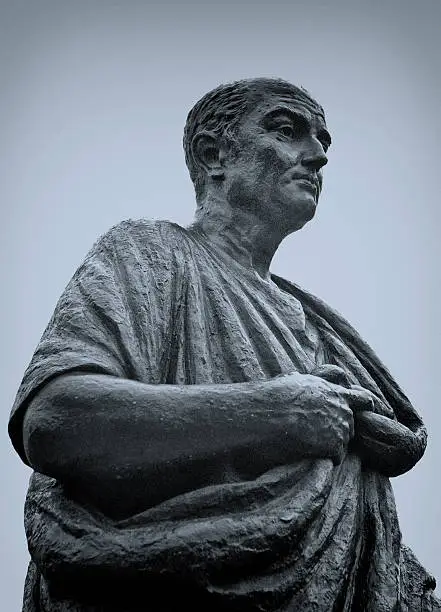 Bronze Statue of Seneca in Cordoba, Spain
