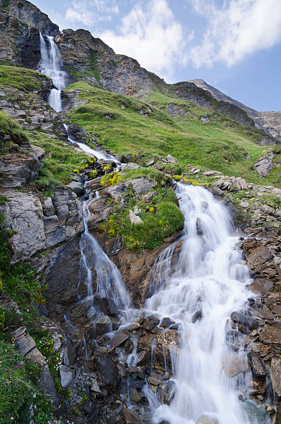 istock Waterfall next to Grossglockner High Alpine Road 452605315