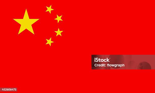 Chinese Flag Stock Photo - Download Image Now - China - East Asia, Chinese Flag, Flag