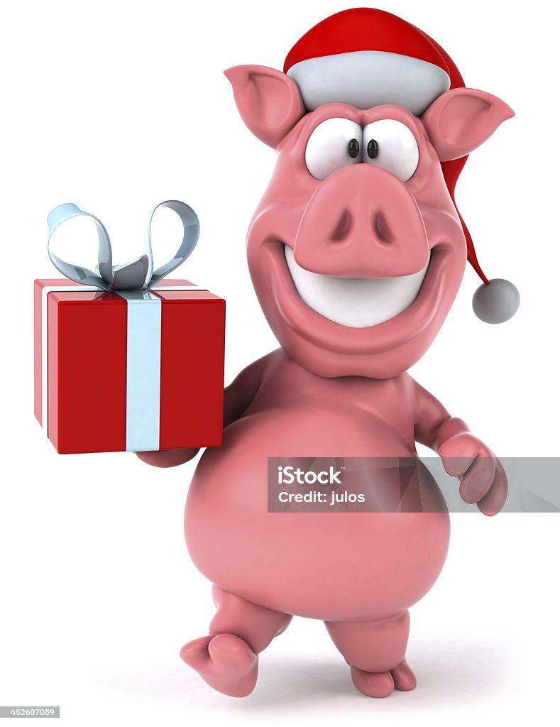 Fun pig Animal Stock Photo