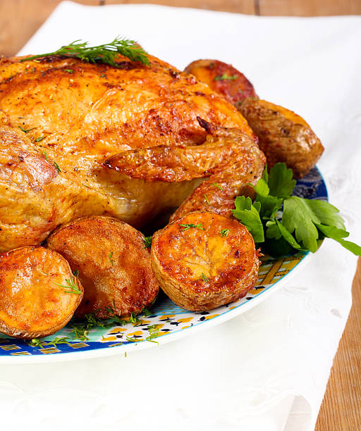 Roast chicken