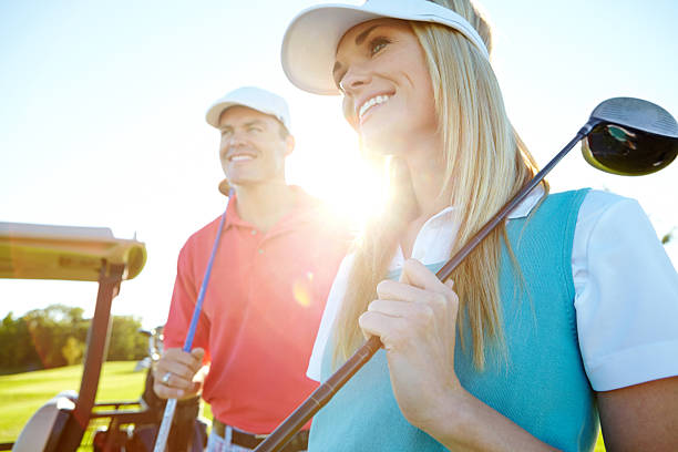 istock Content after a day of golf 452622991