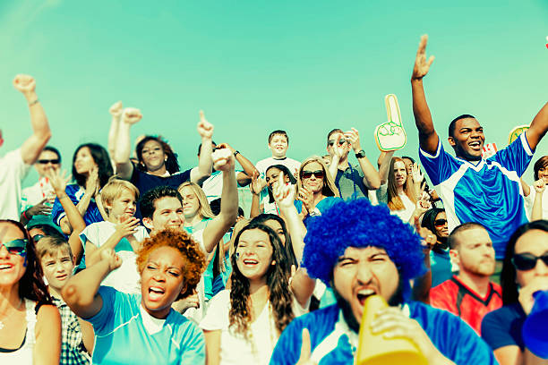 istock Sports: Fans cheer for their team during local sporting event. 452628397