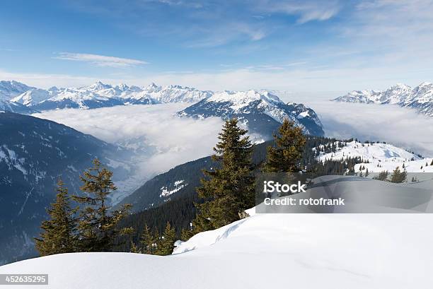 Winterlandscape Austria Montafon Stock Photo - Download Image Now - Austria, Europe, European Alps