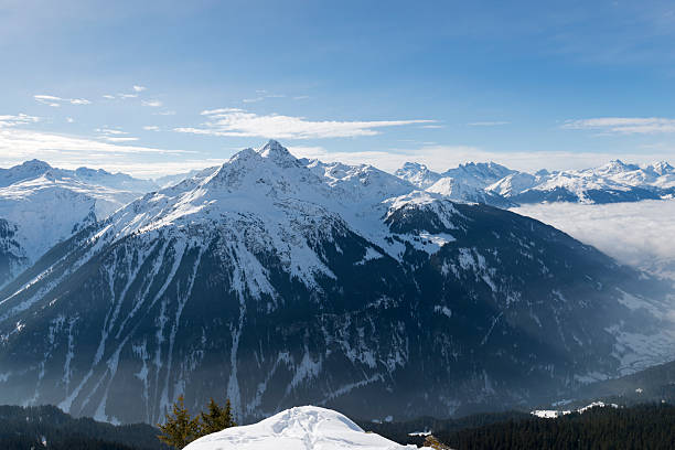 istock Austria, view to the Hochjoch, Montafon 452635329