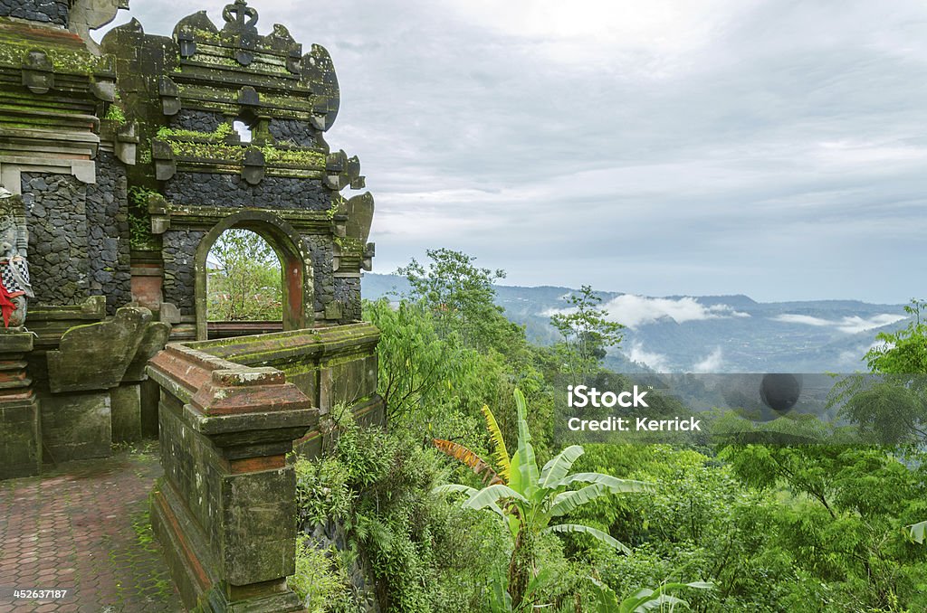 Bali-View point zum lake Batur und Agung - Lizenzfrei Agung Stock-Foto