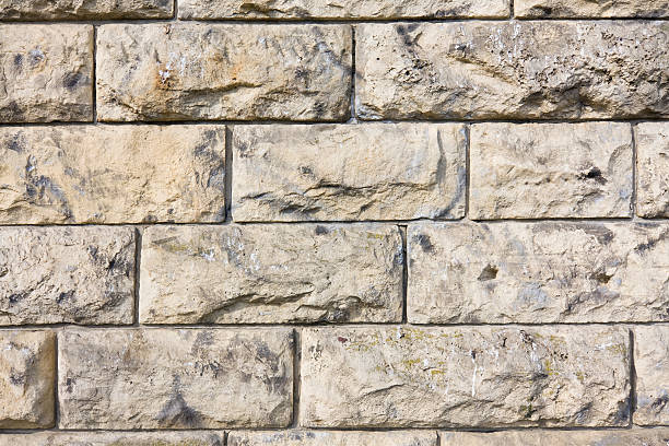 istock Texture of a brown stone wall. 452644941