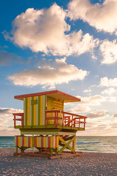 istock Lifeguard Station at Miami beach 452650849