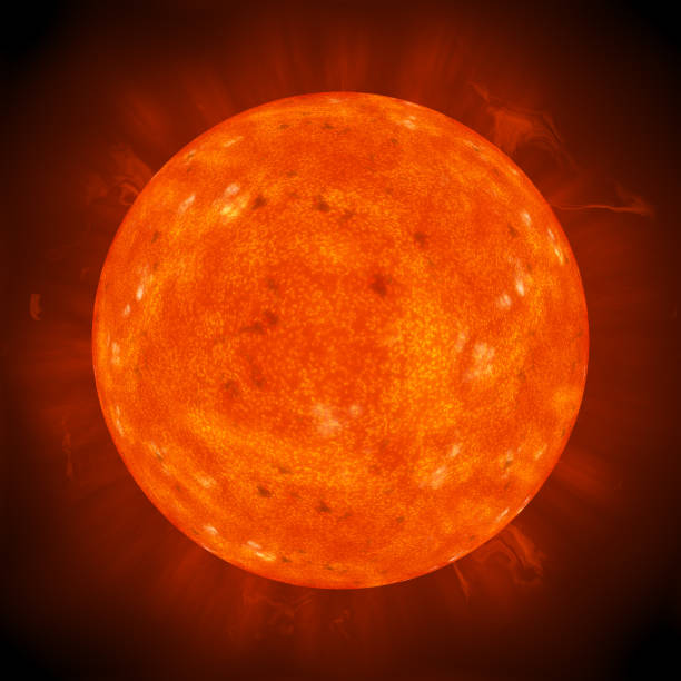 istock bright hot round planet on a dark backgrounds 452651311