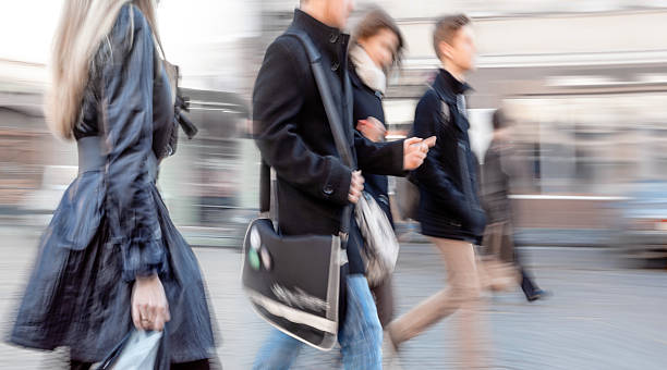 istock group of young people going along the street 452651545