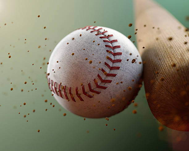 bate de béisbol - golpear fotografías e imágenes de stock