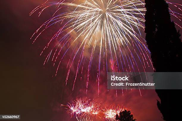 4th Of July Fireworks Celebration Christmas And New Year Stock Photo - Download Image Now