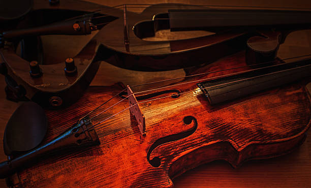 violin 3 stock photo