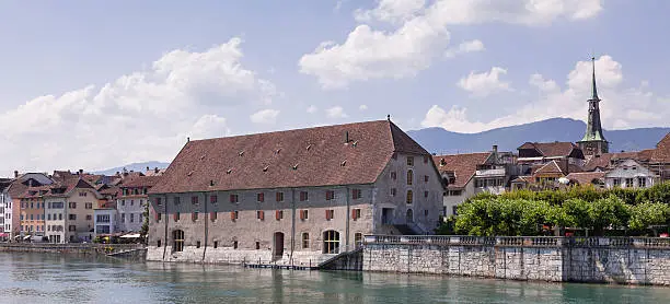 Cityscape in Solothurn, Switzerland