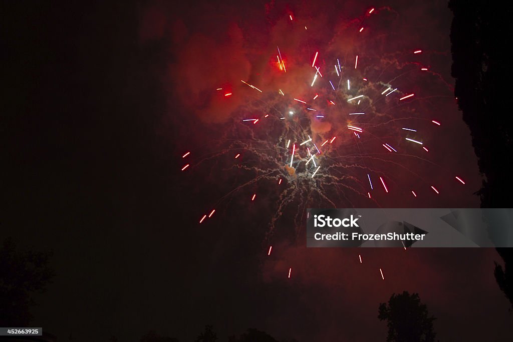 Fogos de artifício de 4 de julho a celebração de Natal e Ano Novo - Foto de stock de 4 de Julho royalty-free