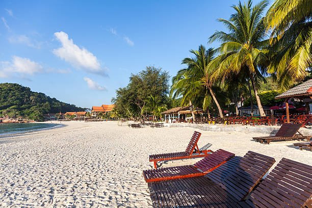 istock Tourist resort beach 452667161