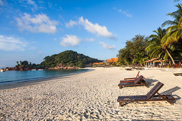 istock Tourist resort beach 452667257