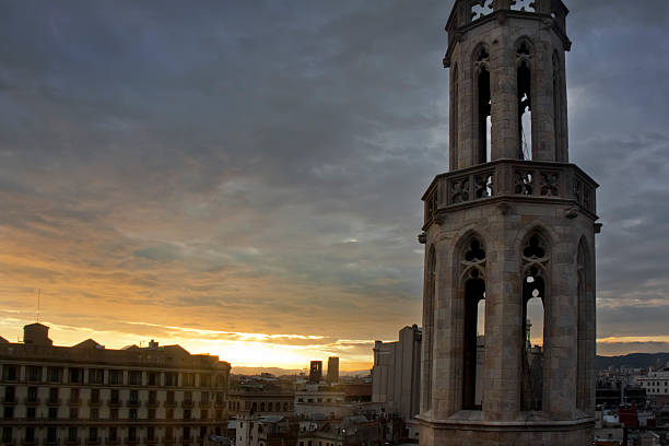 Basilica of the Sagrada Familia, by Gaudí,  Barcelona, Spain