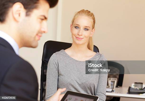Business Job Interview Stock Photo - Download Image Now - 20-24 Years, 20-29 Years, Adult