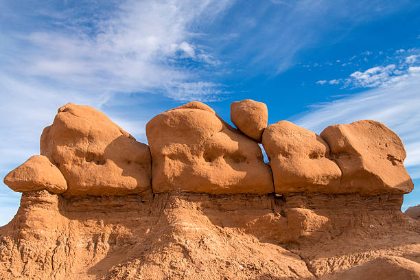 istock Row of Hoodoos, Goblin Valley State Park 452672359