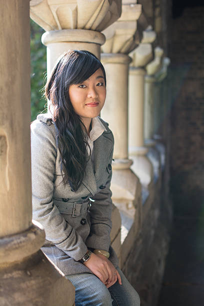 istock Woman near pillars 452675907