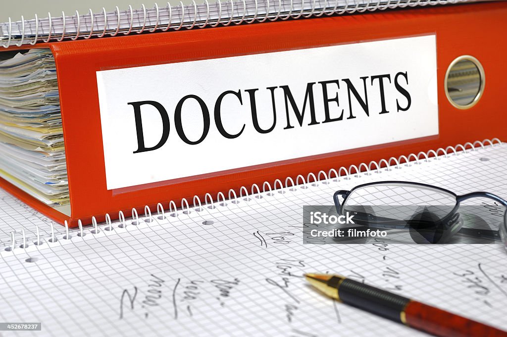 documents file folder for documents Archives Stock Photo