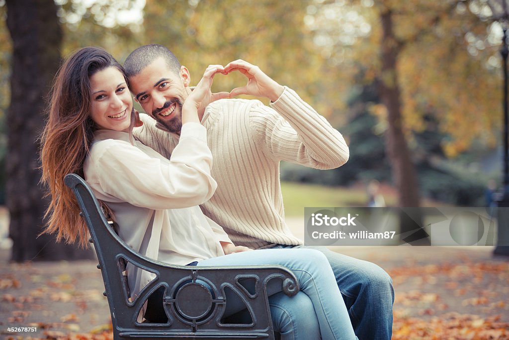 Lovely Couple at Hyde Park in London Adult Stock Photo