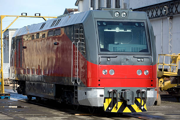 istock Side image of a locomotive 452679167