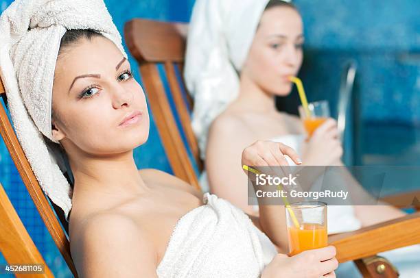 Spa Wellness Stock Photo - Download Image Now - Adult, Bathrobe, Beautiful People