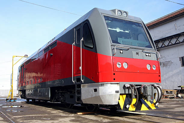 istock Locomotive of a train 452682227