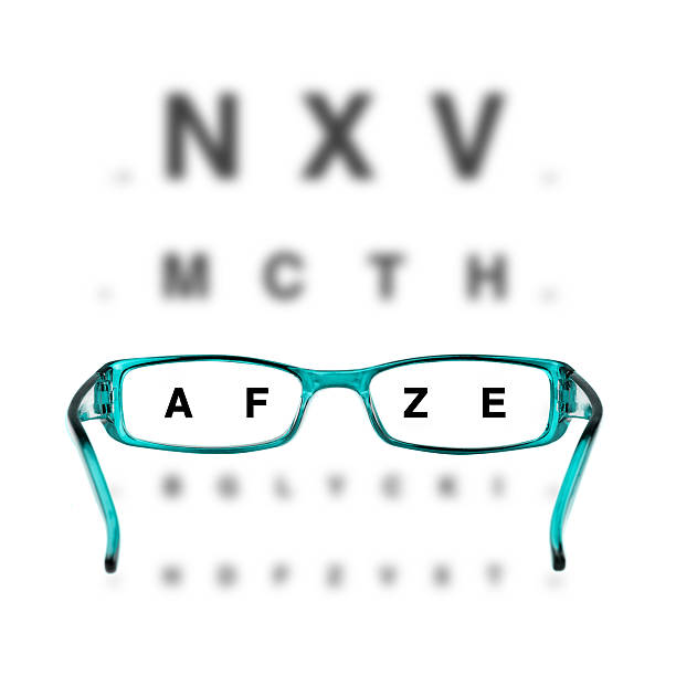 istock A eye exam for someone who just got new glasses 452689085