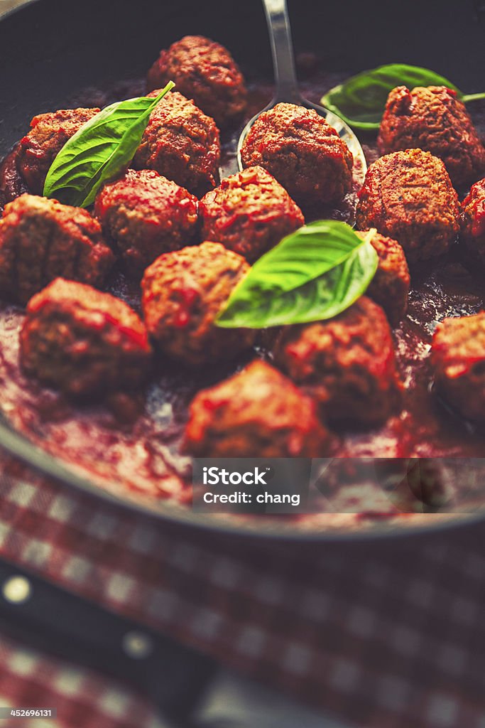 Meatball Fresh meatball appetizers with tomato sauce Appetizer Stock Photo