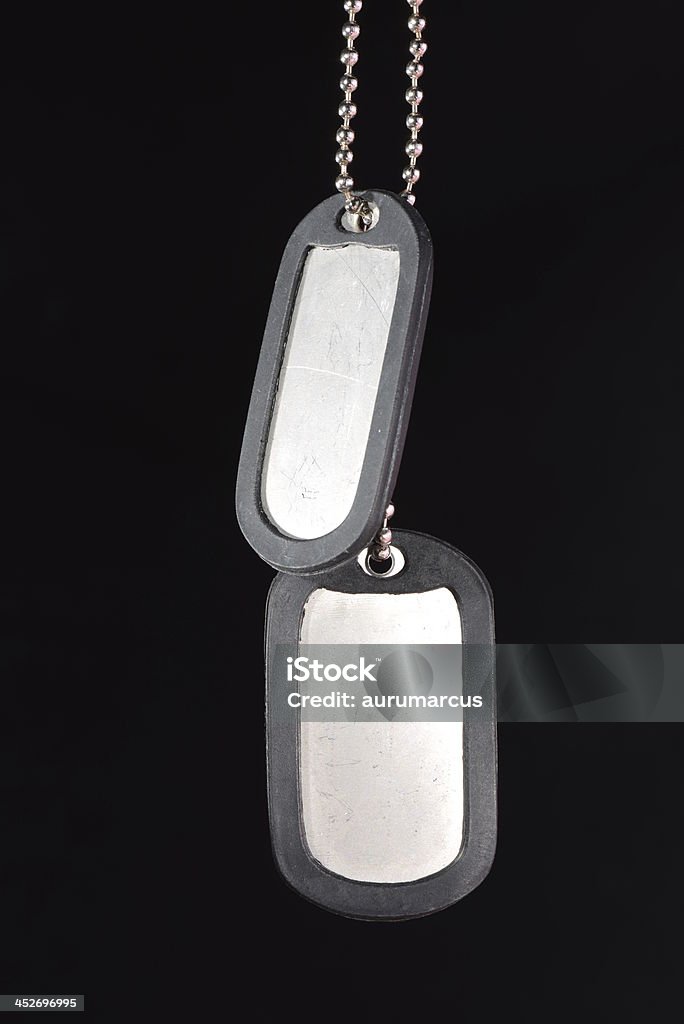 Dogtags - Foto stock royalty-free di Composizione verticale