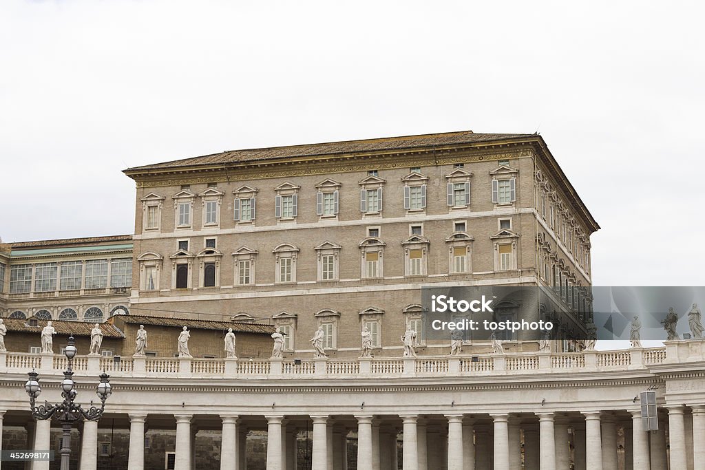 Cidade do Vaticano, Roma - Foto de stock de Palácio Apostólico royalty-free