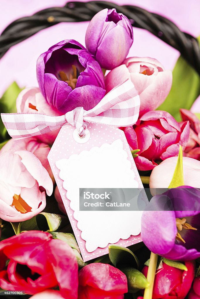 Dniu Matki Kosz kwiatów - Zbiór zdjęć royalty-free (Bez ludzi)