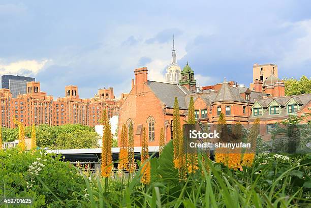 Photo libre de droit de Ville De New York Noël banque d'images et plus d'images libres de droit de High Line Park - High Line Park, Horizontal, New York City