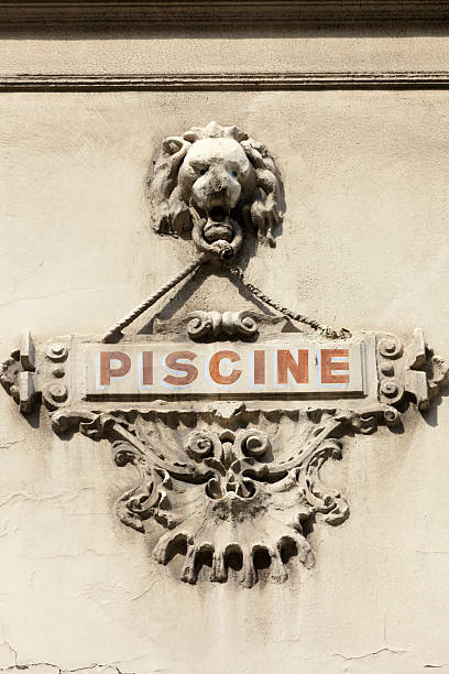 istock bas relief of an old bath house in Paris 452701633
